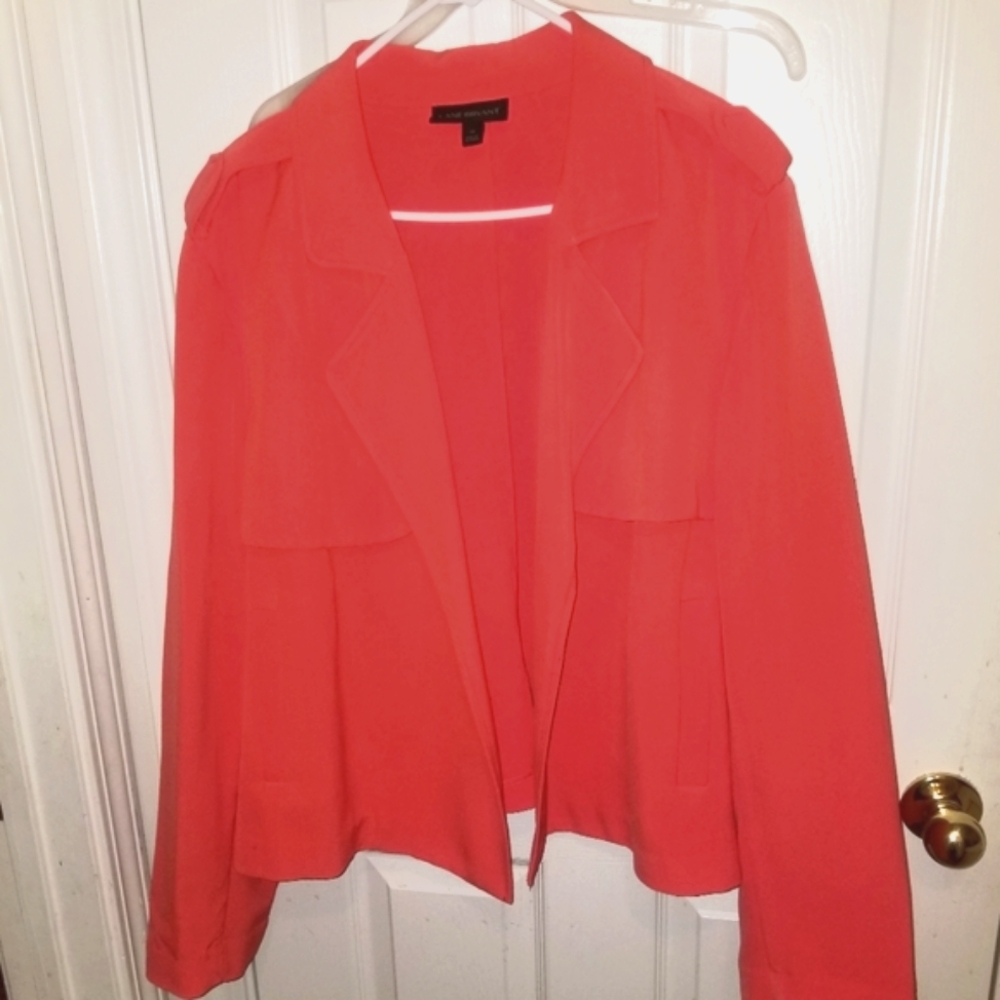 Orange jacket